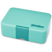 Yumbox Mini Snack Surf Green 3 Compartment Lunch Box