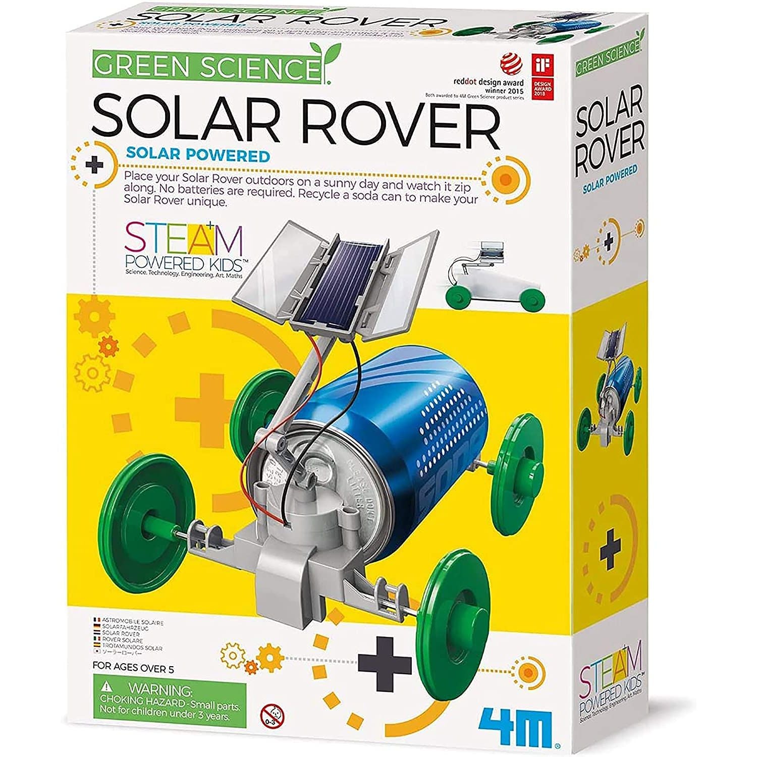 Green Science - Mini Robot Solaire 3 en 1