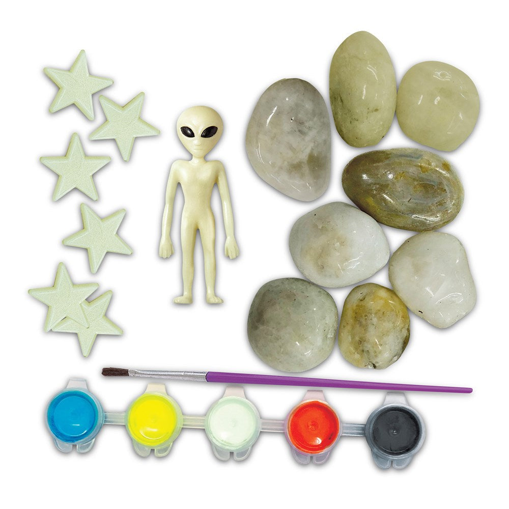 4M Kidzmaker / Glow In The Dark Space Rock Painting