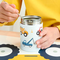 a-little-lovely-company-insulated-stainless-steel-food-jar-vehicles