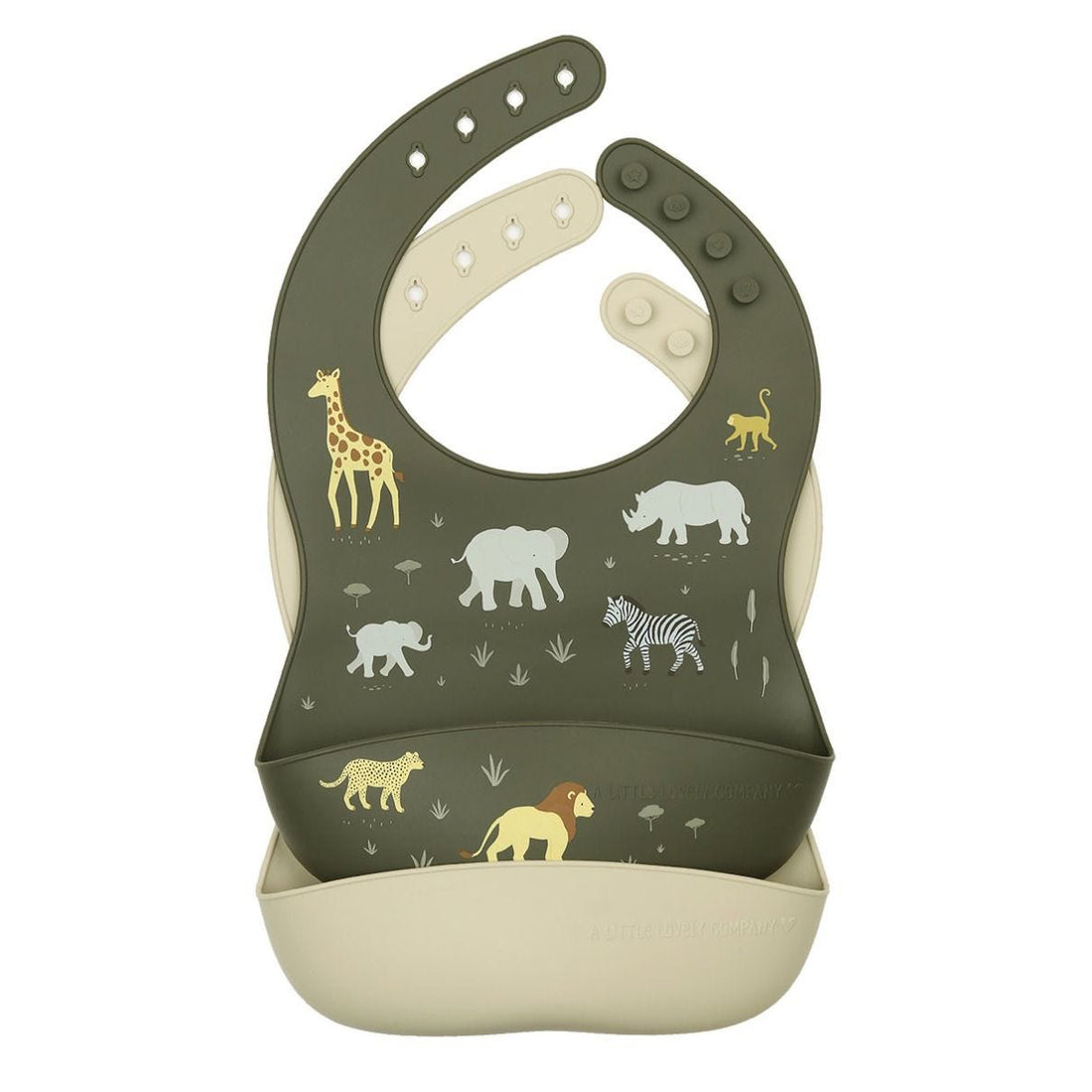 a-little-lovely-company-silicone-bibs-set-of-2-savanna-allc-sbsagr06