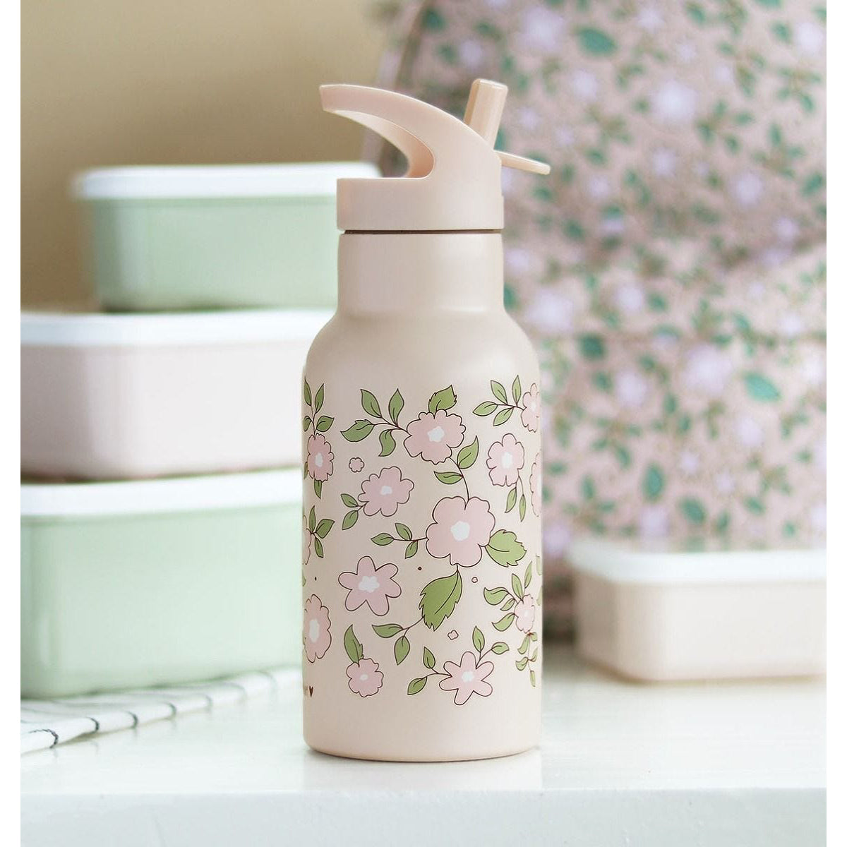 a-little-lovely-company-stainless-steel-drink-bottle-blossoms-pink-allc-dbssbp58