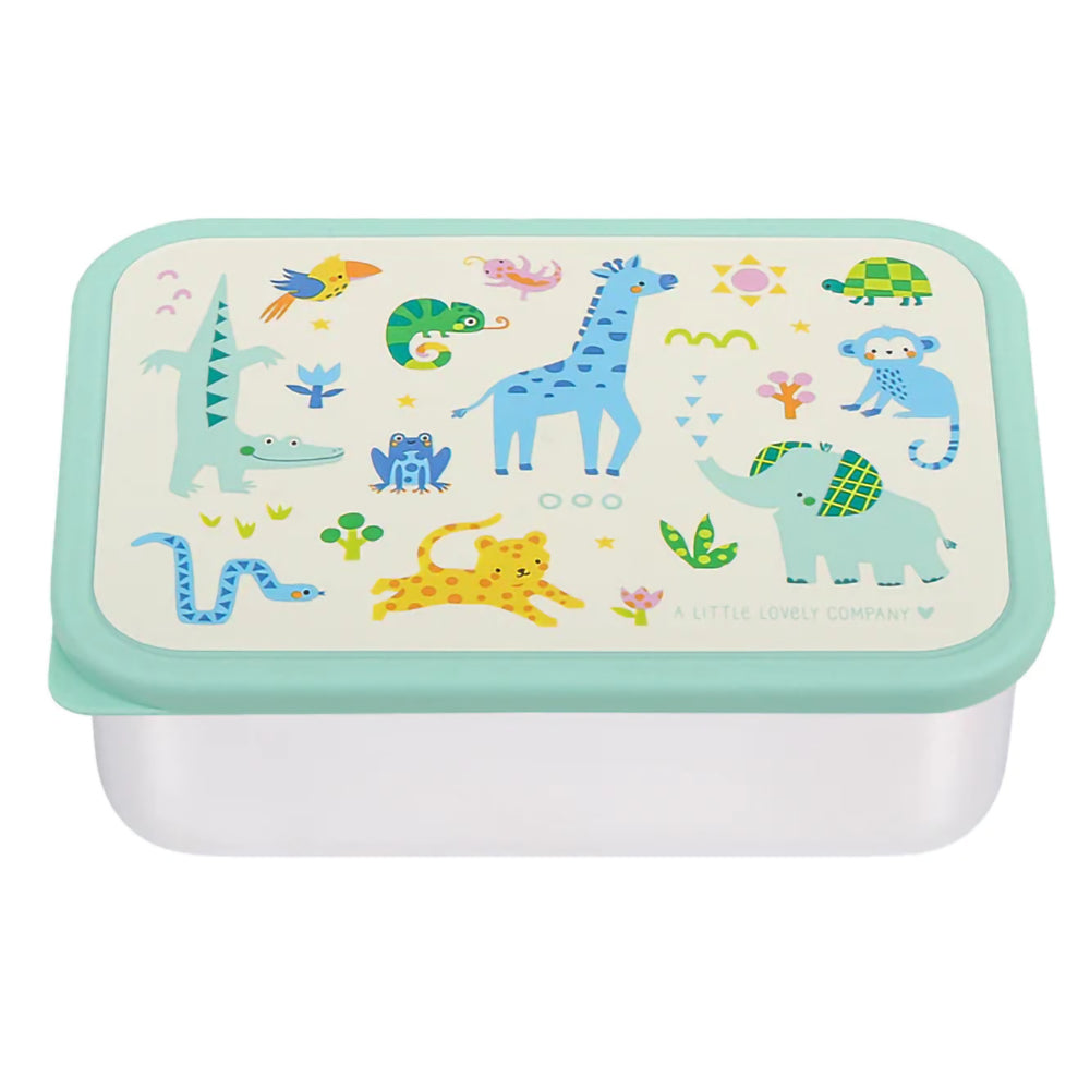 a-little-lovely-company-stainless-steel-lunch-box-jungle