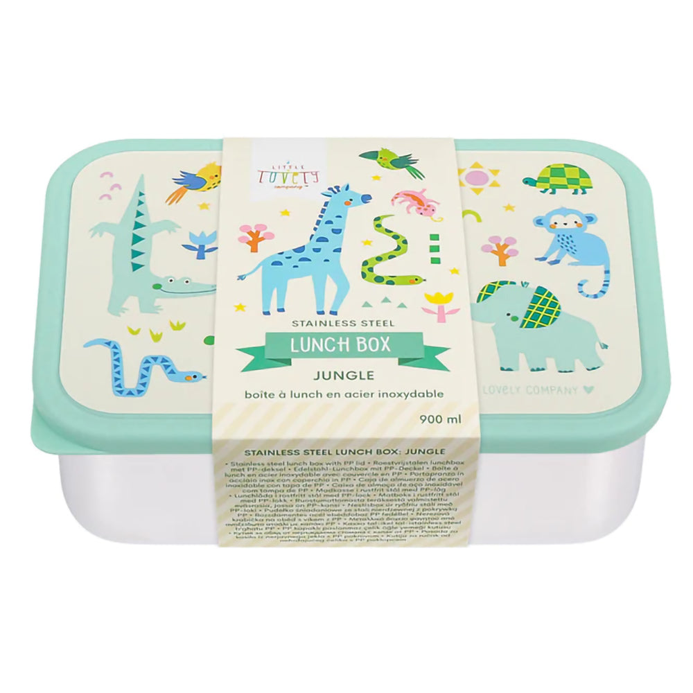 a-little-lovely-company-stainless-steel-lunch-box-jungle