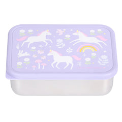a-little-lovely-company-stainless-steel-lunch-box-unicorn-dreams