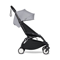 BABYZEN YOYO² 0+ 6+ Baby Stroller Complete Set - Black Frame with Stone 0+ Newborn Pack & 6+ Color Pack