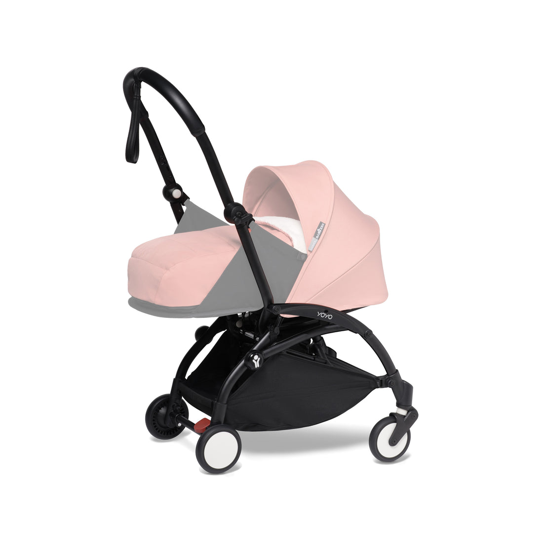 BABYZEN YOYO² 0+ 6+ Baby Stroller Complete Set - Black Frame with Olive 0+ Newborn Pack & 6+ Color Pack