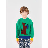 bobo-choses-hungry-squirrel-jacquard-jumper-green-bobo-w24b224ac117-2-3y