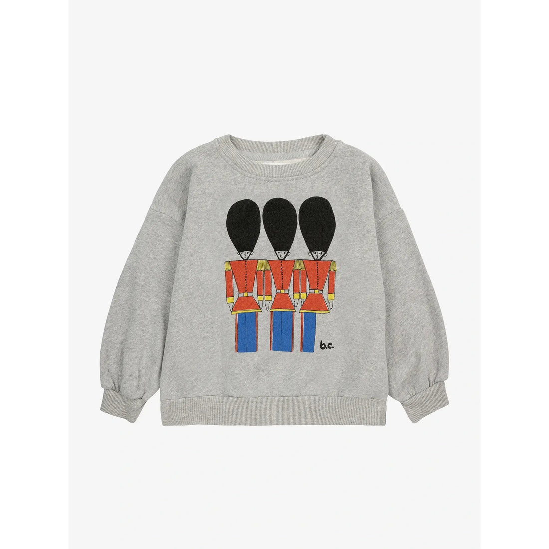 bobo-choses-little-tin-soldiers-sweatshirt-light-heather-grey-bobo-w24b224ac045-2-3y