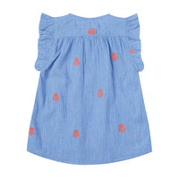 bonheur-du-jour-paris-cocotier-baby-girl-blouse-blue-bdj-s24cocotier-blue-12m