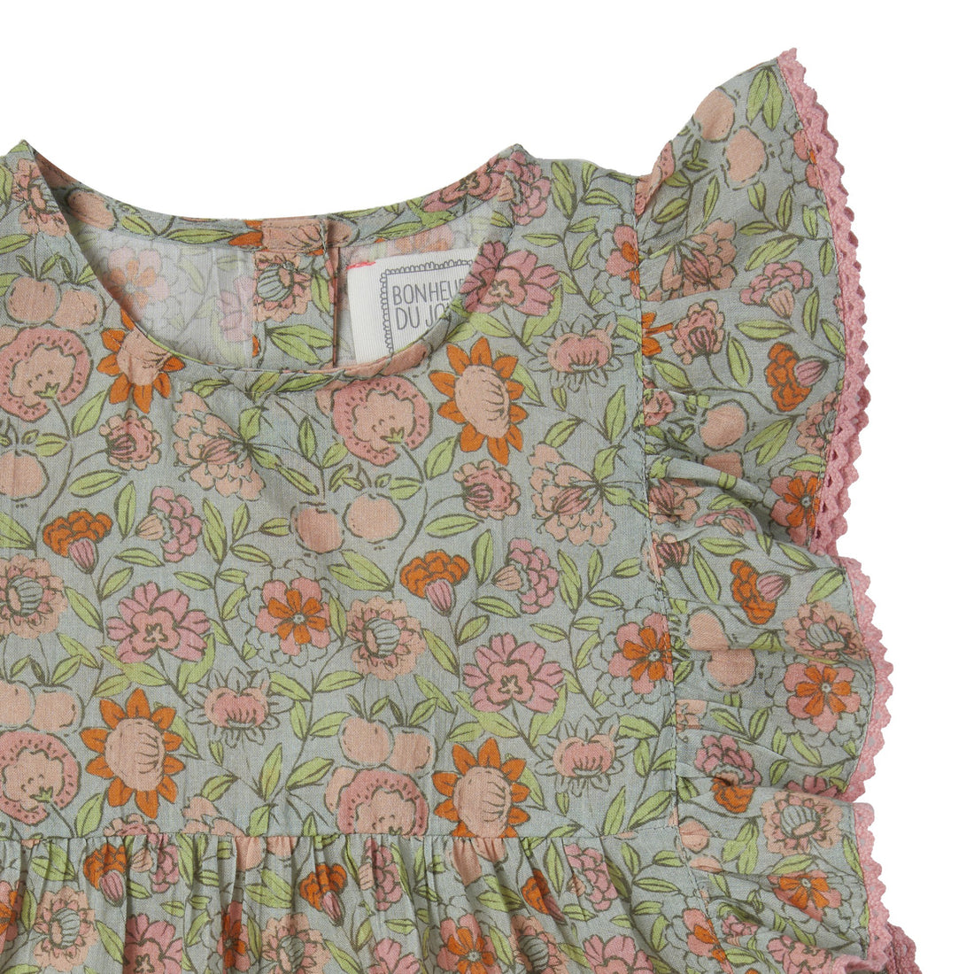 bonheur-du-jour-paris-daphne-girl-blouse-vert-bdj-s24daphne-vert-2y