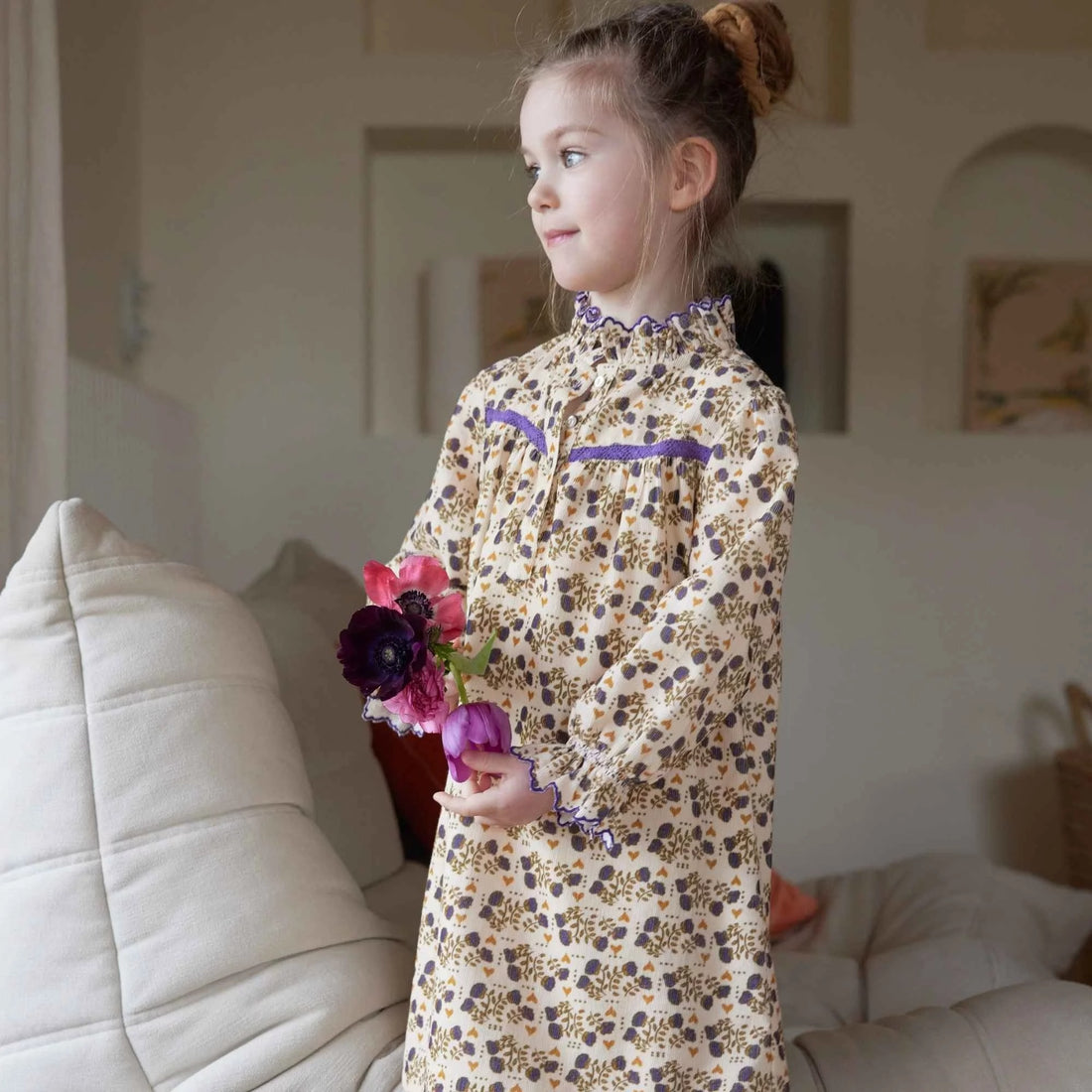 bonheur-du-jour-paris-vanina-girl-dress-ecru-violet-bdj-w25vanina-ecruv-2y