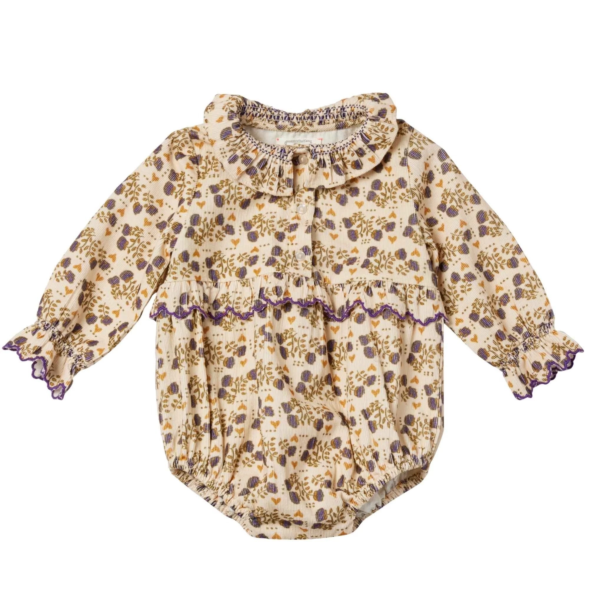 bonheur-du-jour-paris-violette-baby-girl-overall-ecru-violet-bdj-w25violette-ecruv-6m