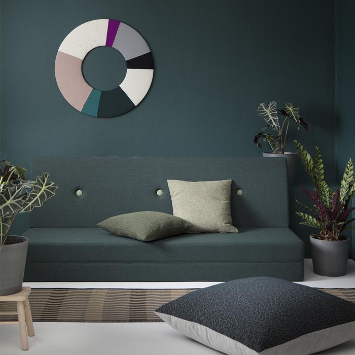 by KlipKlap KK 3 Fold 36x50x180cm - Multi Grey W. Grey (Pre-Order; Est. Delivery in 3-6 Weeks)