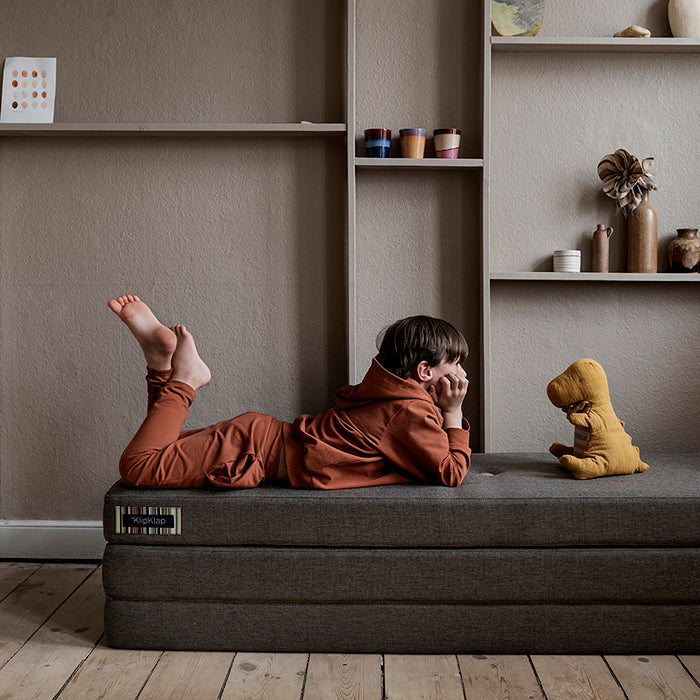 by KlipKlap KK 3 Fold 36x50x180cm - Blue Grey W. Grey