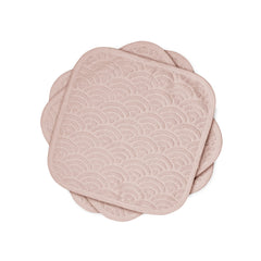 Cam Cam Copenhagen Wash Cloth - 3 Pack - GOTS Dusty Rose
