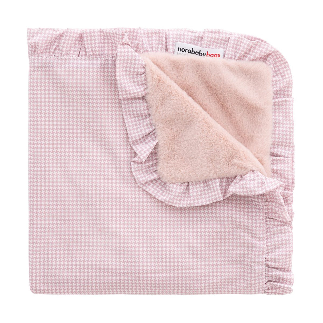 cambrass-reversible-blanket-65x65x1cm-mini-windsord-pink-baby-nursery-rjc-50624
