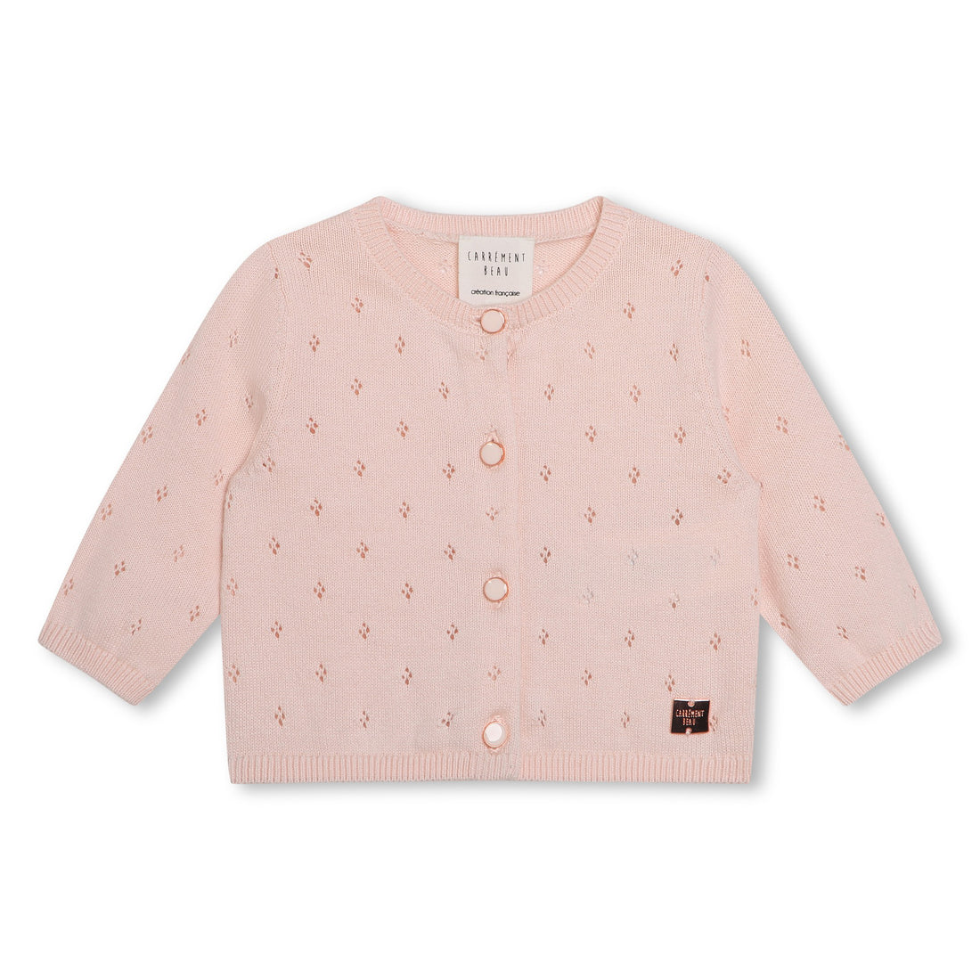 carrement-beau-cardigan-apricot-carr-s24y30010-43b-06m