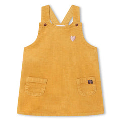 carrement-beau-dress-ochre-carr-w23y02102-587-m12