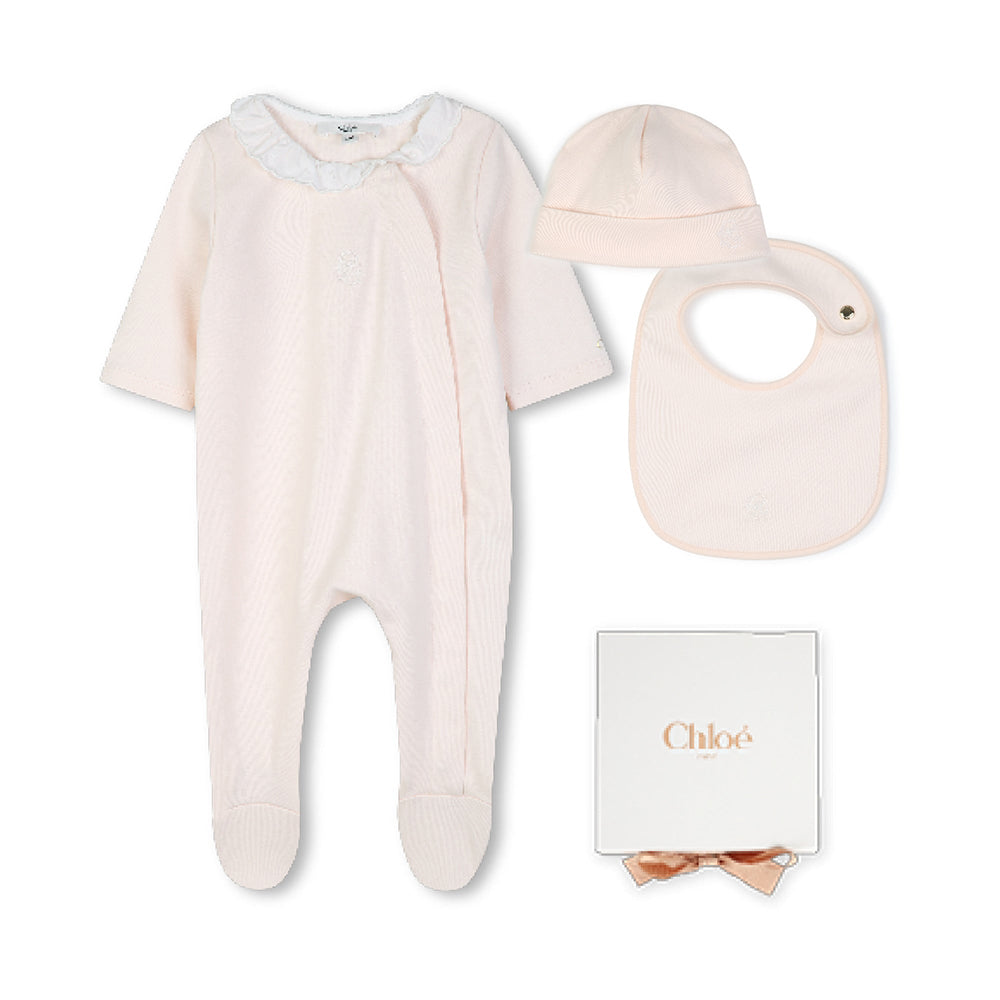 chlo-pyjamas-bib-hat-salmon-clothing-wear-fashion-chlo-w26c21367-440-06m