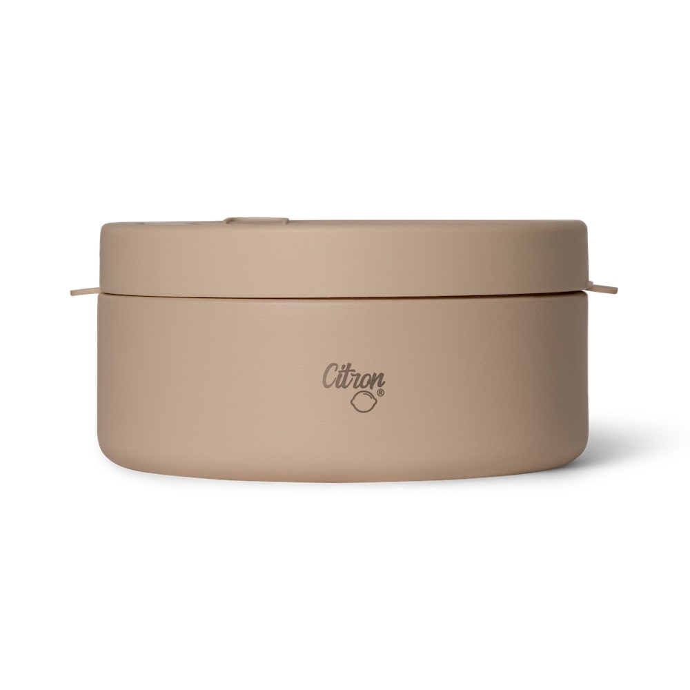Citron Insulated Stainless Steel Food Jar 400ml - Beige