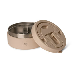 Citron Insulated Stainless Steel Food Jar 400ml - Beige