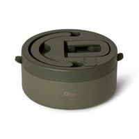Citron Insulated Stainless Steel Food Jar 400ml - Olive Green