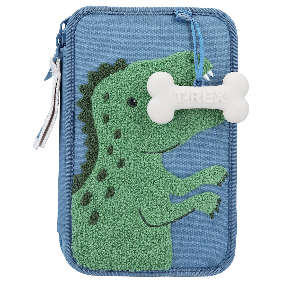 Depesche Dino World Double Pencil Case Blue Dini Mini