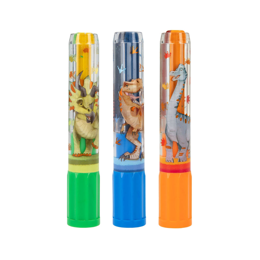 depesche-dino-world-mini-dino-tricoloured-wax-crayon-set-depe-0012175