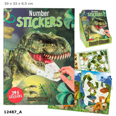 depesche-dino-world-number-sticker-depe-0012487