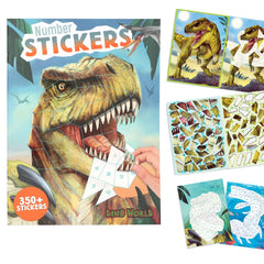 depesche-dino-world-number-sticker-depe-0013243