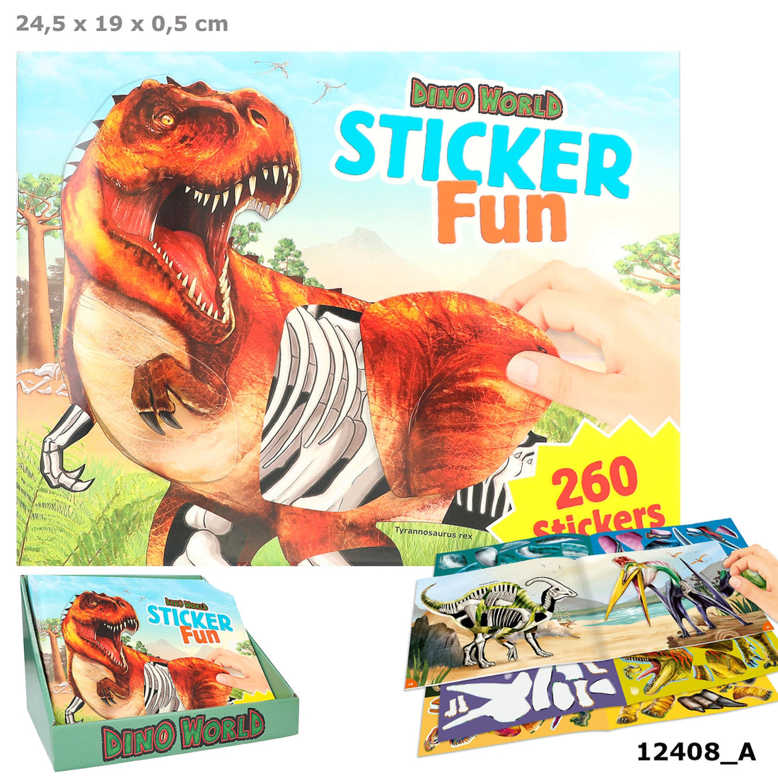 Depesche Dino World Sticker Fun – Petit Bazaar