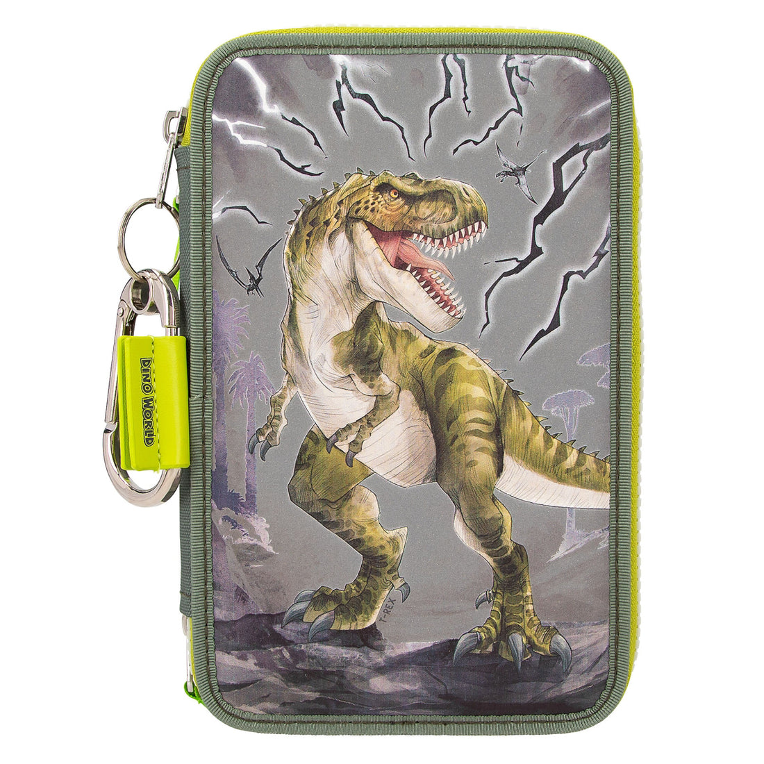 depesche-dino-world-triple-pencil-case-danger-depe-0011758