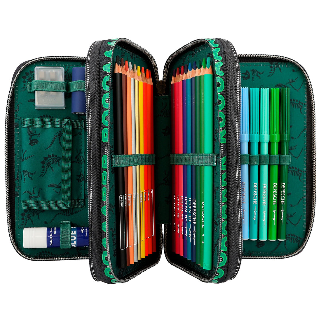 depesche-dino-world-triple-pencil-case-green-depe-0012475