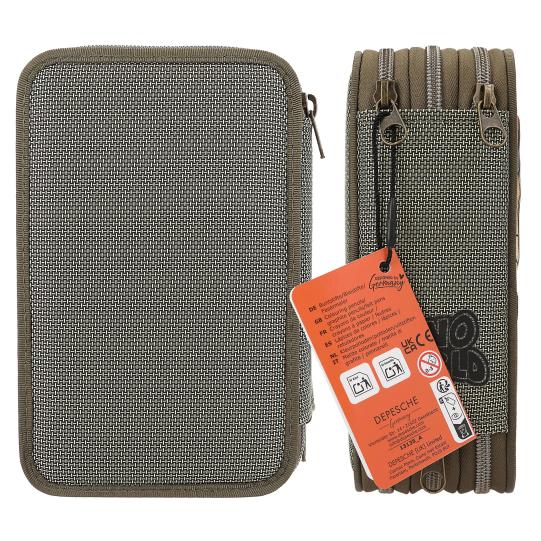 depesche-dino-world-triple-pencil-case-green-with-3d-effect-green-depe-0013135