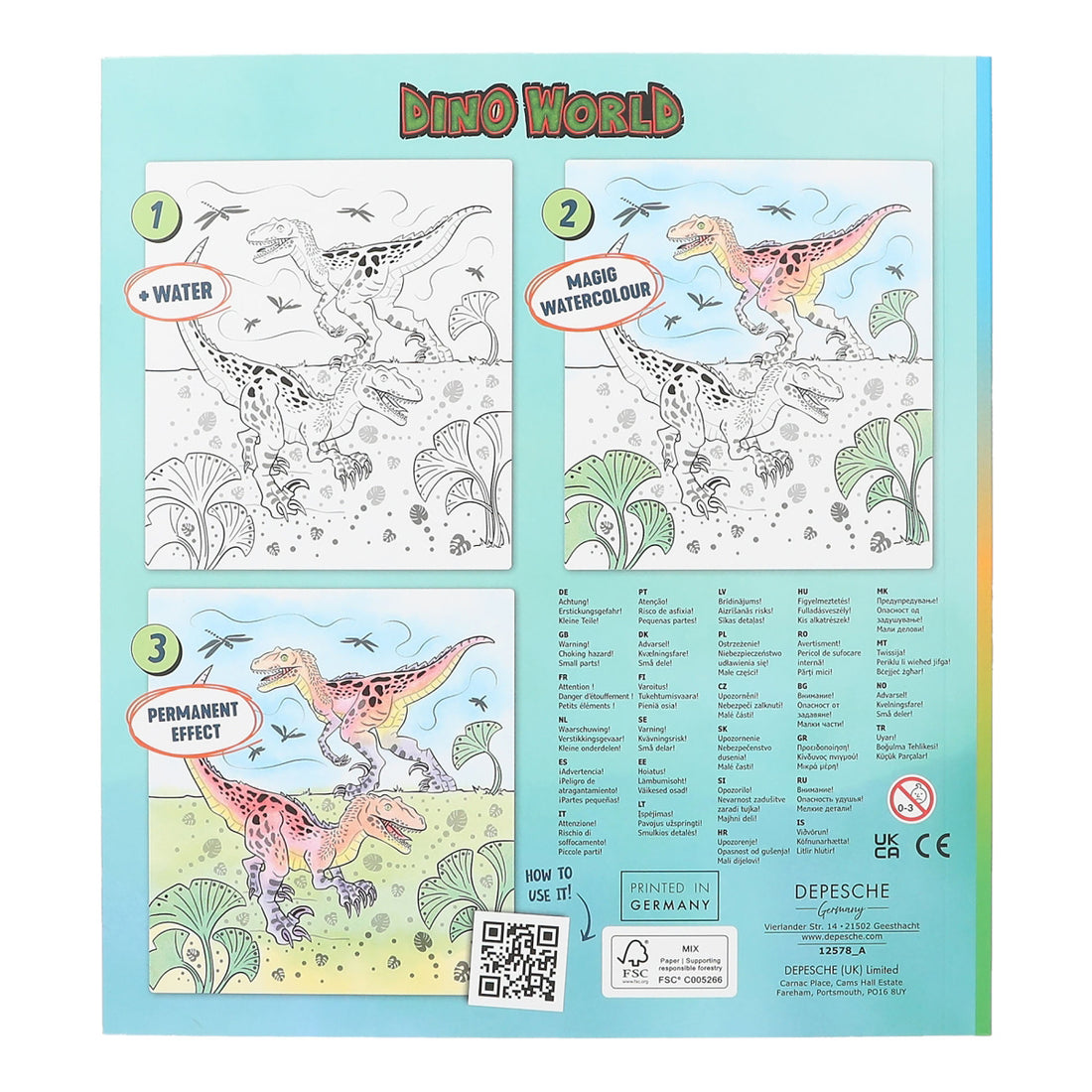 depesche-dino-world-watercolour-book-depe-0012578