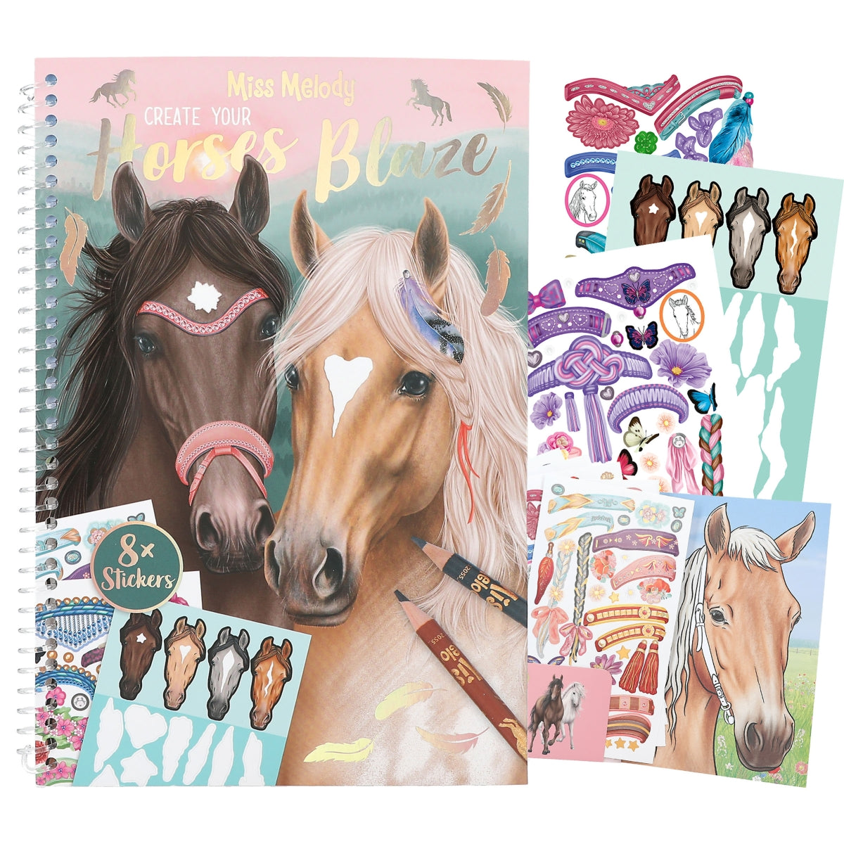 depesche-miss-melody-create-your-horses-blaze-colouring-book-depe-0012964