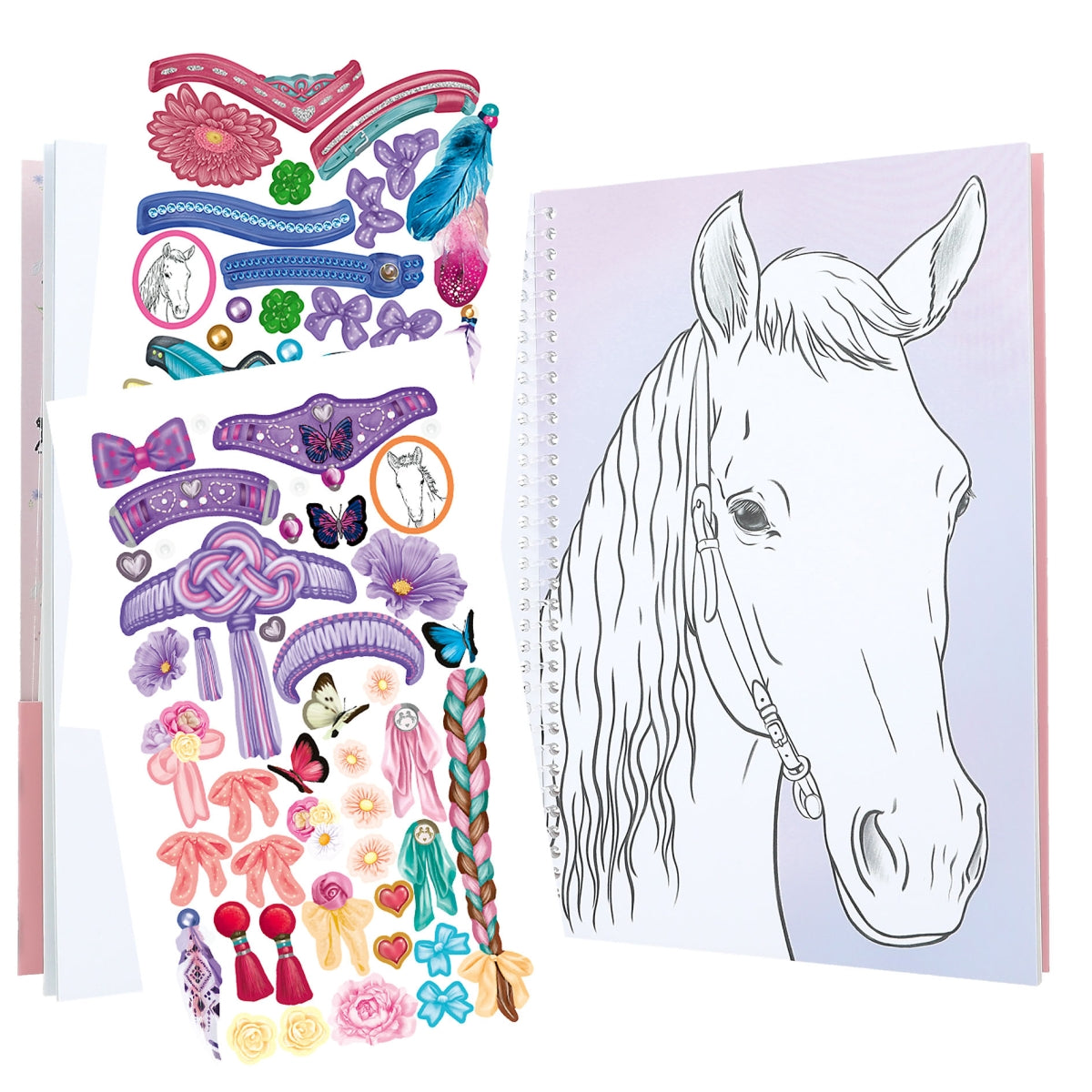 depesche-miss-melody-create-your-horses-blaze-colouring-book-depe-0012964