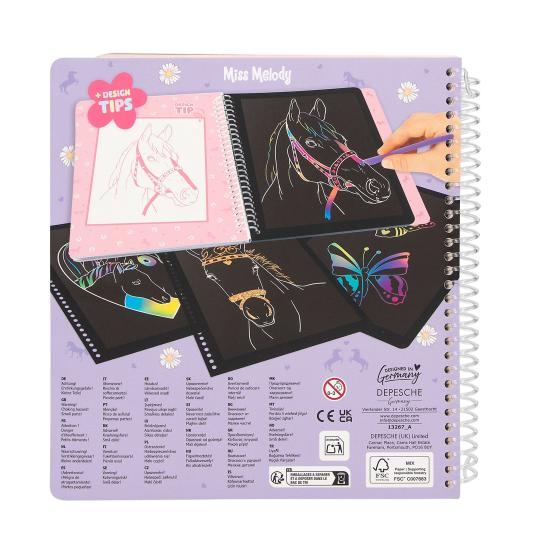 depesche-miss-melody-magic-scratch-book-depe-0013267