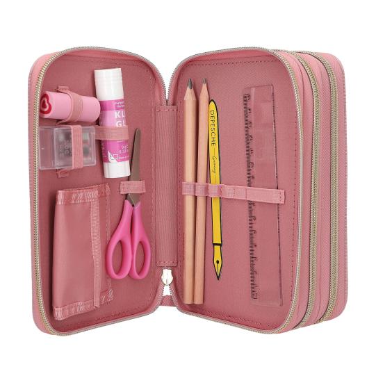 depesche-miss-melody-triple-pencil-case-dusty-rose-depe-0013187