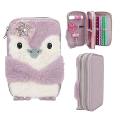 depesche-princess-mimi-2-compartment-pencil-case-deer-penguin-depe-0013158