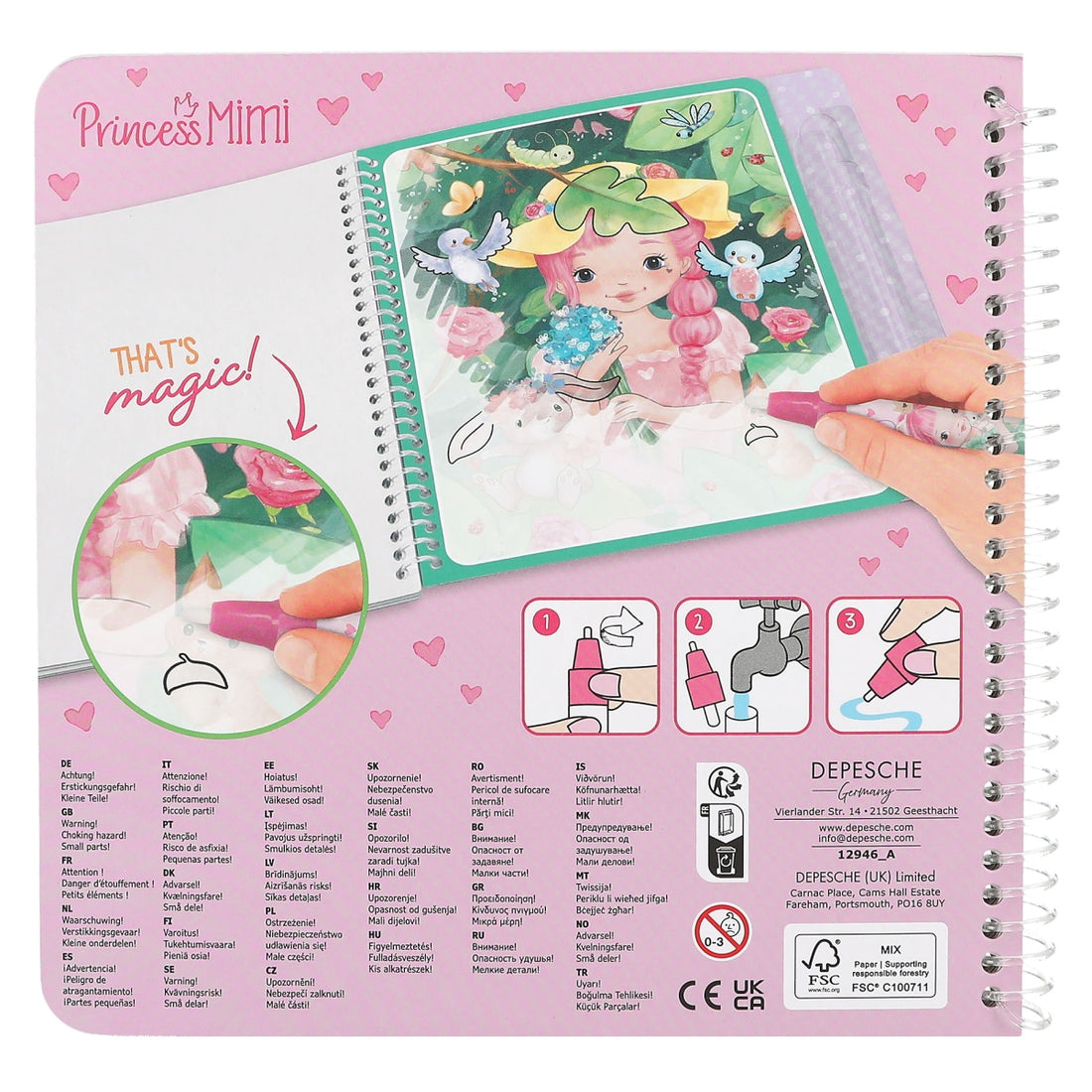 depesche-princess-mimi-aqua-magic-book-depe-0012946