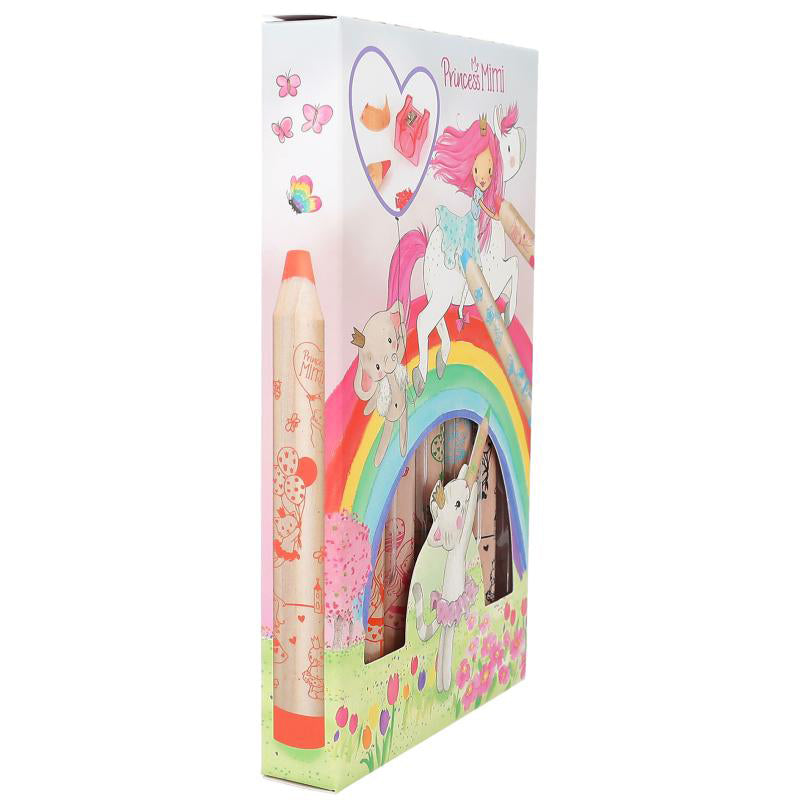 depesche-princess-mimi-colouring-pencils-with-sharpener-depe-0012181