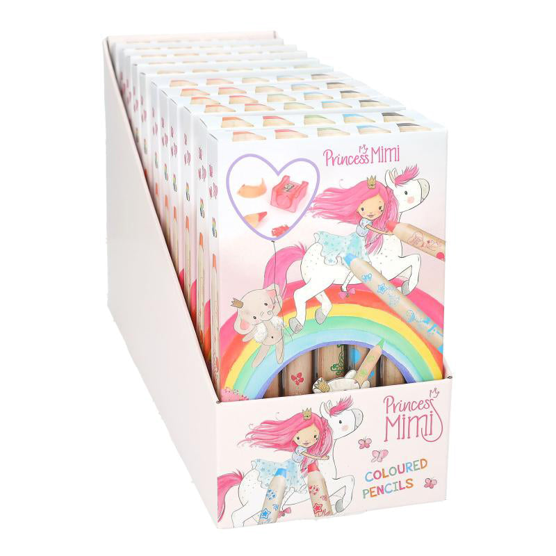 depesche-princess-mimi-colouring-pencils-with-sharpener-depe-0012181
