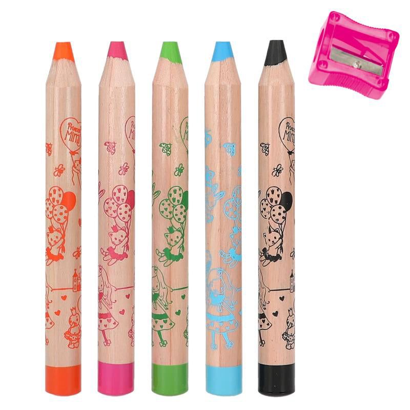 depesche-princess-mimi-colouring-pencils-with-sharpener-depe-0012181