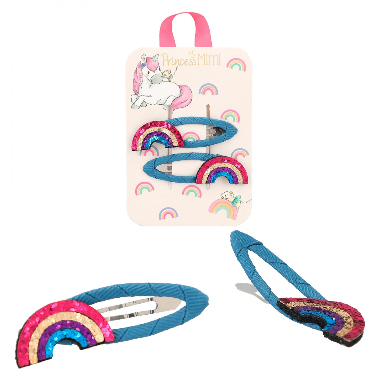 Depesche Princess Mimi Hairclips Textile (1pc)