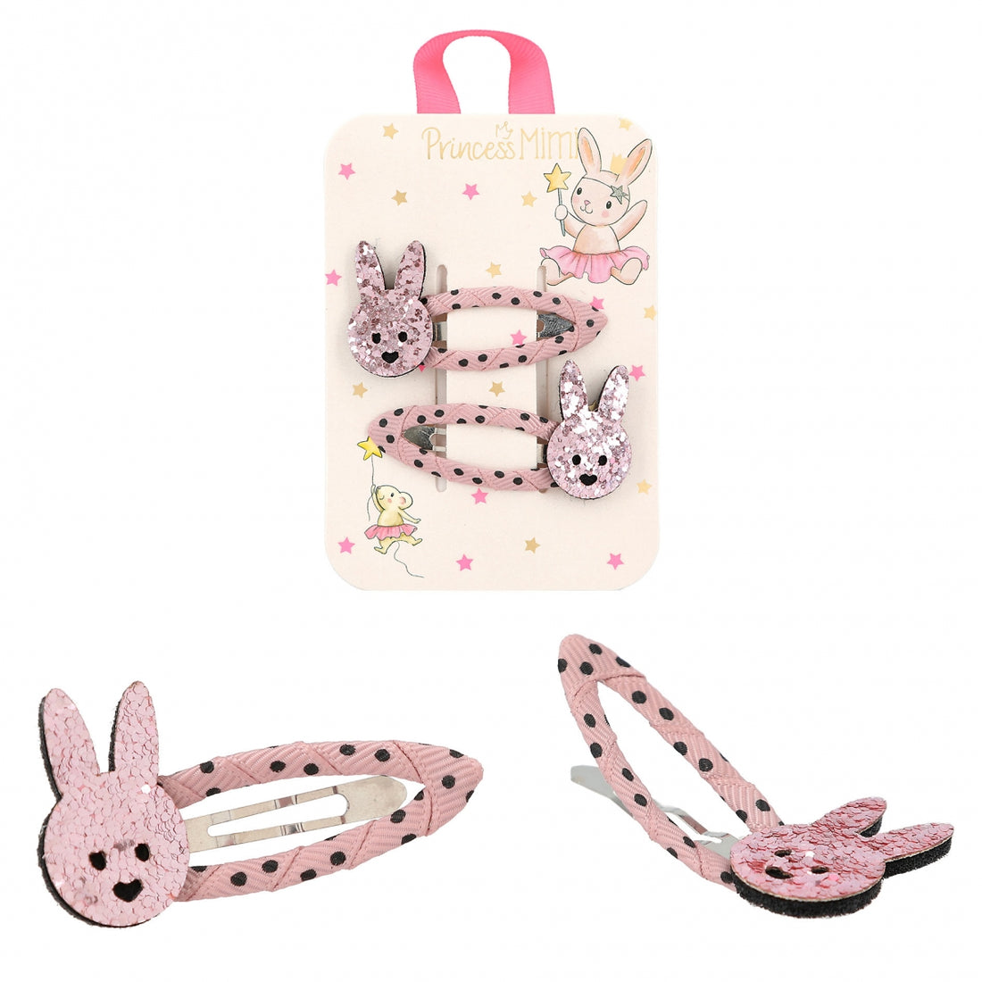 Depesche Princess Mimi Hairclips Textile (1pc)