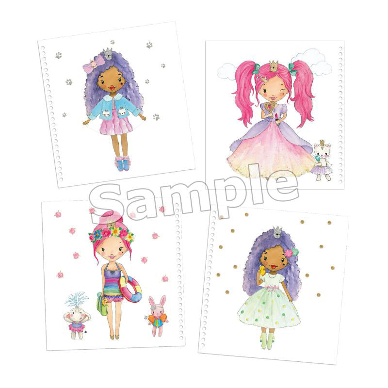 princess mimi dress me up sticker book Princess Mimi Sticker Book Dress Me Up Zebra Blush
