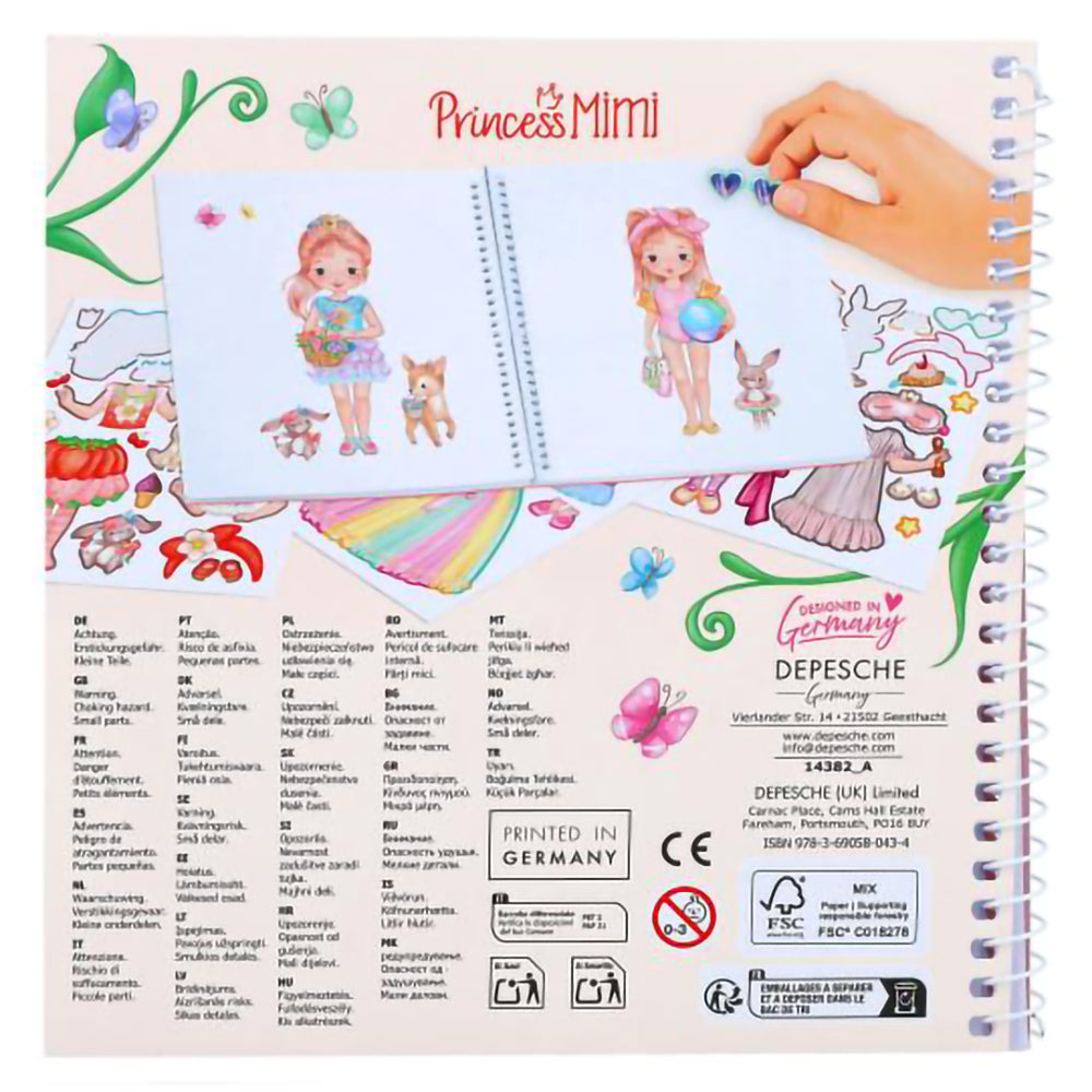 depesche-princess-mimi-sticker-book-dress-me-up-stationery-depe-0014382