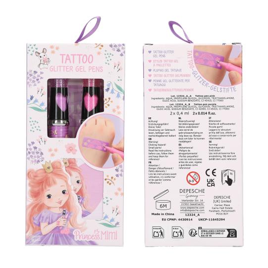 depesche-princess-mimi-tattoo-glitter-gel-pens-depe-0012324